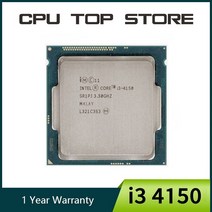 인텔 코어 i5 4690K 3.5GHz 6MB 소켓 LGA 1150 쿼드코어 CPU 프로세서 I5-4690K SR21A 128294, 없음