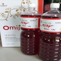 오미자 원액 1L 문경오미자 경북문경 국산 100% 1년이상 숙성 천연 오미자원액, 1.8L/3병