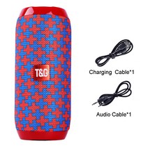 휴대용 스피커휴대용 블루투스 스피커 무선베이스 서브 우퍼 방수 야외 Boombox AUX TF USB 스테레오 라우, 08 Cross