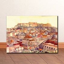 WC003 수채화 풍경 그림 캔버스액자