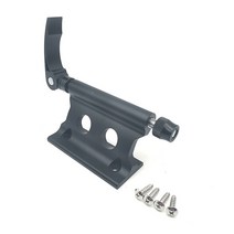 루프 바스켓 자전거 랙 캐리어 퀵 릴리스 포크 설치 CNC 알루미늄 자동차 트럭 지붕 MTB 도로, 한개옵션0, 1개