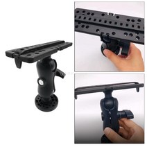 어탐기 어군 탐지기 해양 보트 브래킷 도 깊이 사운더베이스 마운트 범용 변환기 브래킷, 유형 2, 02 Type 2