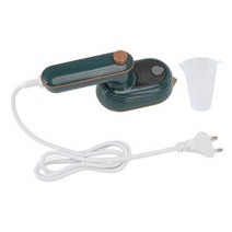 미니 의류 스티머 삼각형 헤드 휴대용 습식 건식 스팀 다리미 다림질 기선 기계 가정용 발생기, 한개옵션0