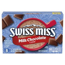 스위스미스 Swiss Miss 밀크 초콜릿 맛 핫 코코아 믹스 8개입, Milk Chocolate_1.38 Ounce (Pac