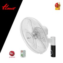 HANILELEC BEST 한일 선풍기 리모컨 40CM 열대야 가정용 거실 폭염 5엽 원룸 벽걸이 업소용 날개 사무실, 단품