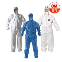 3M 보호복 MG1500 석면제거 실험복 방진복 분진, MG1500 화이트, 1개