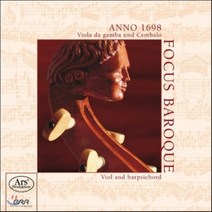 [CD] Focus Baroque 1698년 - 비올라 다 감바와 하프시코드 (Anno 1698 - Works For Viol And Harpsichord)