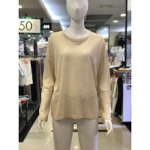 애드호크 여성 4컬러 루즈핏 린넨 긴팔 티셔츠 WH8LT70161