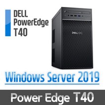 DELL PowerEdge T40 / E-2224 / 8G / 2T / 윈도우 서버 2019 스탠다드 /당일발송
