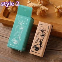 우드룩블라인드 버티칼 나무 빈티지 잔디 식물 고무 스탬프 DIY 공예 표준 정원 예술 크리 에이 티브 디자