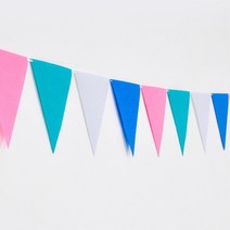 행사 분위기 생일 파티 장식 펠트 삼각 가랜드 배너 레터링 플랜카드 100일기념 유치원