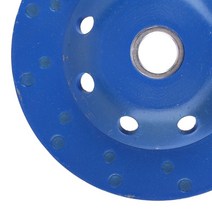 콘크리트연마기 13ma 125mm 다이아몬드 그라인드 컵 세그먼트 그라인딩 휠 디스크 앵글 그라인더 용 대리석 콘크리트 화강암 스톤, 노란색