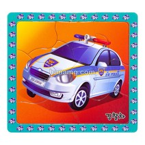 2000 유아기초퍼즐(경찰차)_18.3x17cm