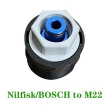 고압세차기 부품 부속 고압 세척기 건 청소 호스 커넥터 Karcher k2K5k7/Nilfisk/Parkside/Bosch 퀵 물용, [02] 브라운