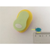 펀칭기 타공기 문규류 루즈링 벨트구멍뚫기 단추 펀치 타원형 모양 구멍 10mm-76mm DIY 스크랩북, [01] 1pc 16x10mm