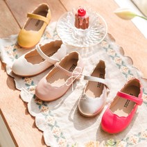 아이슈즈몰 발소리 베이비잼 웨이브 초등학생 공주 아동신발 메리제인플랫 여아구두