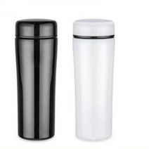 (사은품스타벅스텀블러)이니셜 커스텀 보온보냉 텀블러 예쁜 텀블러5종(350ml~500ml) 세척하기편한, 블랙각인, 1002