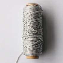 4 개몫 150d 가죽 특수 스레드 핸드 스티칭 플랫 왁스 스레드 shose diy 수 놓은 왁스 라인 바느질 leathercraft 액세서리, 밝은 회색 4pcs