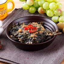 강경재성젓갈 된장깻잎 국내가공, 400g(1개)