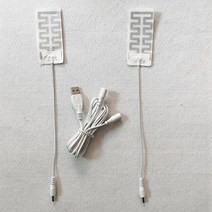 열선패드 전기 USB 히터 온열 장갑 탄소 섬유 천 난방 패드 겨울용 워머 1 쌍, 한개옵션0
