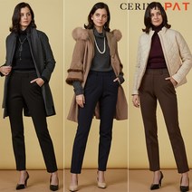 CERINI by PAT [기계세탁 기계건조 링클프리] 22FW 최신상 릴렉스 기모 본딩 팬츠 3종 여성