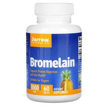 자로우 브로멜라인 Bromelain 1000 GDU 60정, 1통
