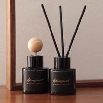 아뮈잔트 프리미엄 블랙 퍼퓸 차량용50ml실내디퓨저50ml 세트 디퓨저, 1개, 어벤투스