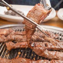 기타 삼삼한 수제 포천식 이동 소갈비 양념구이1.2kg(6대)/살치살 양념, 1200g