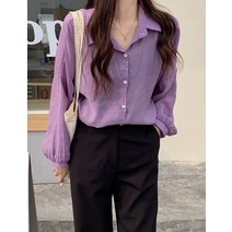 제이애니 컬러 셔츠 남방 거즈 린넨 루즈핏 커버업
