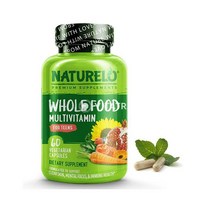 Naturelo 내츄렐로 홀 푸드 멀티비타민 10대 60정