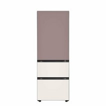 [하이마트] LG 오브제컬렉션 김치냉장고 스탠드형 Z332GKB151S (323L 글라스 클레이 핑크 베이지 1등급