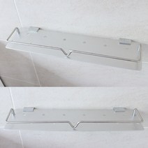 EM_알루미늄 욕실일자선반 45cm 화장실선반 욕실선반 욕실정리대 욕실용품 욕실장 욕실거치, 상세페이지 참조