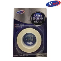 브이텍 차량 자동차 블랙박스 하이패스 강력 접착 양면테이프 25mm