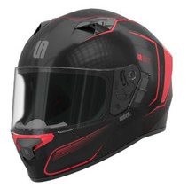 UNDERBAR 언더바 헬멧 U-01 오토바이 바이크 풀페이스, [유광] 레드