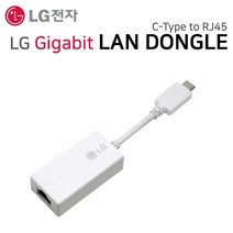 LG 그램 15ZD990-VX5BK 시리즈 기가비트 랜카드 랜젠더 LAN 이더넷 아답터 인터넷 C타입 RJ45 노트북용, LG 기가랜 화이트