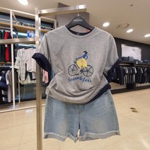 뱅뱅여성면혼방자전거티셔츠nti539울산점