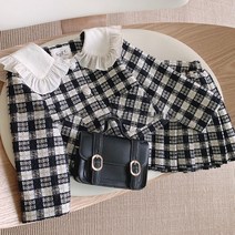 슈슈아리 다미 트윌 재킷 치마 세트 아동 여아 투피스 정장 자켓 하객룩 등원룩