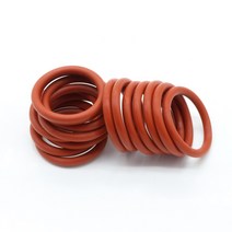 고무오링 패킹 실리콘 오링 고무링 VMQ-O 링 씰 개스킷 두께 CS 3mm OD 10 ~ 70mm 실리콘 고무 절연 방수, 04 OD 13mm_01 빨간_01 3mm