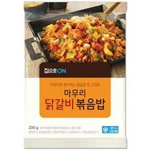 청정원 집으로ON 마무리닭갈비볶음밥 230g, 3개, 3개