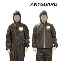 일회용 J100 원피스 작업복 그레이 SB보호복 애니가드 방진복