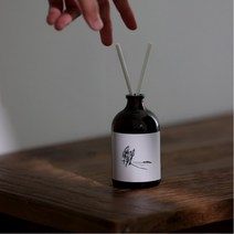 드로잉디자인 실내 디퓨저 100ml 스틱 엽서 선물패키지, 레몬유칼립투스