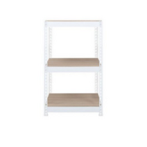 스피드랙 무볼트 조립식 화이트 앵글 선반, 1개