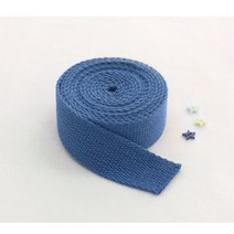 59-097 선샤인 면 웨이빙 끈 25mm_블루