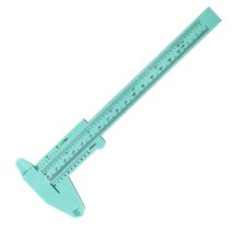 0-150mm ABS 플라스틱 버니어 캘리퍼스 내경 및 외경 측정 도구 구경 쥬얼리 측정 눈금자 Trammel, b- 0-150mm 녹색