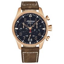 Alpina Startimer Pilot 남성용 Watch AL372NB4S4