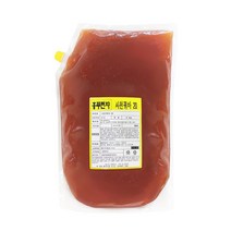꿔바로우소스 꿔바로우 찹쌀탕수육 마라탕창업 튀김 업소용탕수육 중국요리 마라탕 탕수육소스, 5kg, 4개