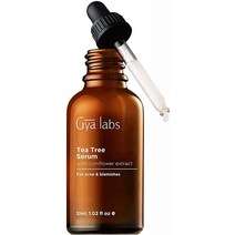 Gya Labs 트러블과 자극을 위한 티트리 세럼 (29.6 ml (1 액량 온스) - 티트리 오일 조류 추출물 및 옥수수 꽃 추출물로 제조 - 자극을 진정시키고 트러블을 줄이고, Tea Tree (Tea Tree Serum)