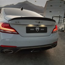 엠엔에스 엠엔에스MS 제네시스G70 스포일러 무광블랙ABS