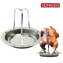 슬기로운 캠핑 생활 유연석 비어치킨로스터 비어캔치킨로스터 오븐 그릴 기름받침대 통닭거치대