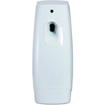 분사 방향제 TimeMist 클래식 계량 에어로졸 향수 디스펜서 1047717 (1 유닛) 욕실 락커룸 휴게실 및, 01 화이트.